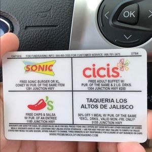 Discount Food card!